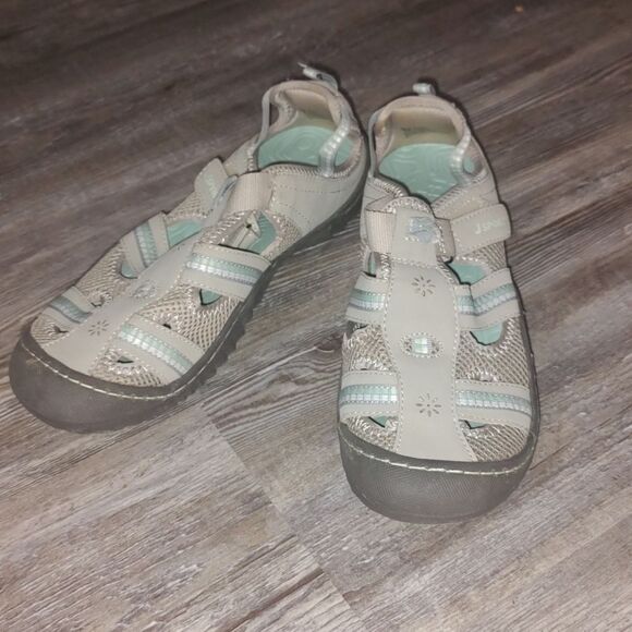 Women's JSport by Jambu Regatta Slip-On tan sandals  Sz 9 - Picture 1 of 8